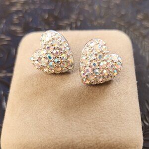 Large Sweatheart Sensitive Nickle Free Earrings